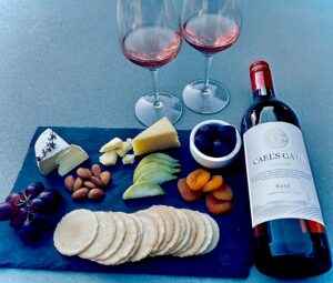 wine and cheese tasting